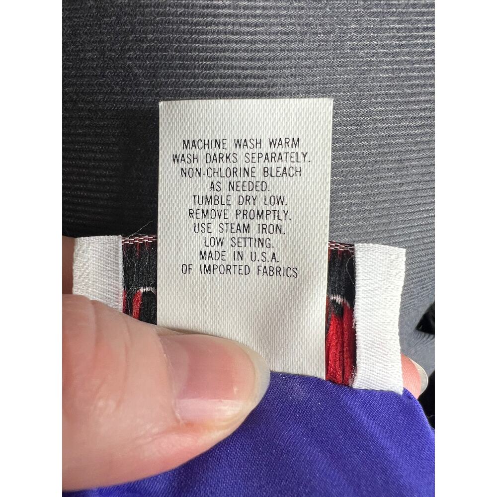 blouse button down purple hidden button - image 11